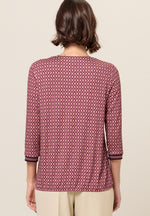 An image of the Bianca Paula T-Shirt in Red Mix.