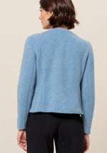 An image of the Bianca Kathi Jacket in Blue Cloud.