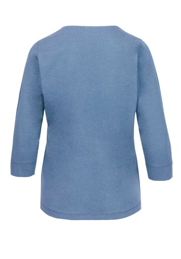 An image of the Bianca Frieda T-Shirt in Blue Cloud.