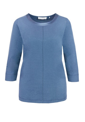 An image of the Bianca Frieda T-Shirt in Blue Cloud.