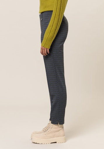 An image of the Bianca Denver Trousers in Blue Mix.