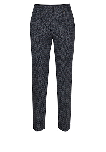 An image of the Bianca Denver Trousers in Blue Mix.