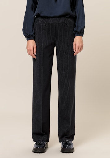 An image of the Bianca Parigi Trousers in Blue Mix.