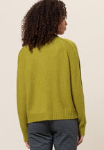 An image of the Bianca Daris Jumper in Spinach.