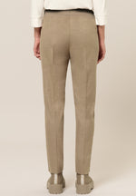 An image of the Bianca Siena Trousers in Almond Melange.