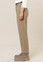 An image of the Bianca Siena Trousers in Almond Melange.