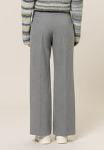 An image of the Bianca Parigi Trousers in Iron Melange.