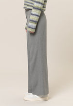 An image of the Bianca Parigi Trousers in Iron Melange.