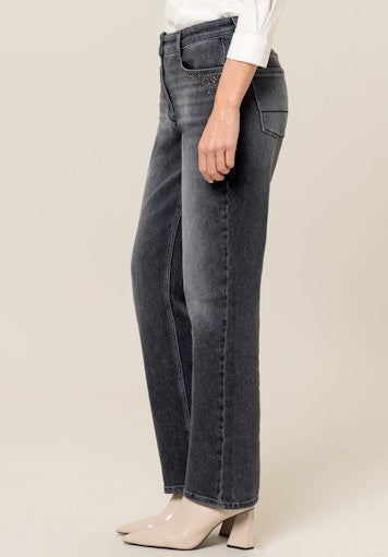 An image of the Bianca Denver Jeans in Grey Denim.