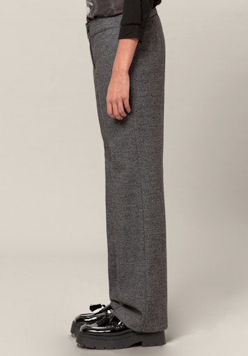 An image of the Bianca Parigi Trousers in Black Mix.