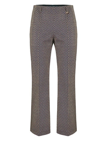 An image of the Bianca Denver Trousers in Black Mix.