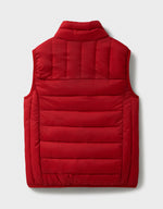 An image of the Crew Clothing Lowther Gilet in Red.