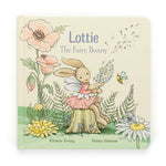 An image of the Jellycat Jellycat Lottie Fairy Bunny Book