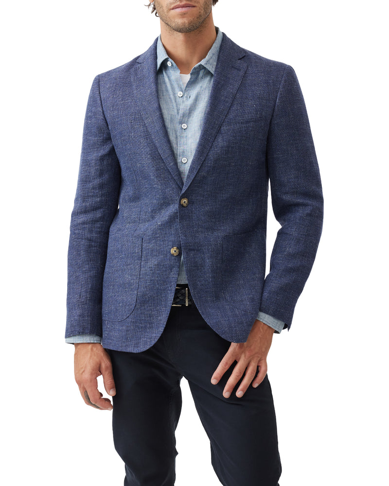 Rodd & Gunn Cascade Blazer. A lightweight blazer in the style Bluestone, with button fastenings and sports fit.