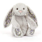 An image of the Jellycat Jellycat Blossom Silver Bunny 'Bloom' Original