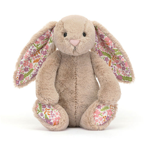 An image of the Jellycat Blossom Beige Bunny 'Petal' Little.