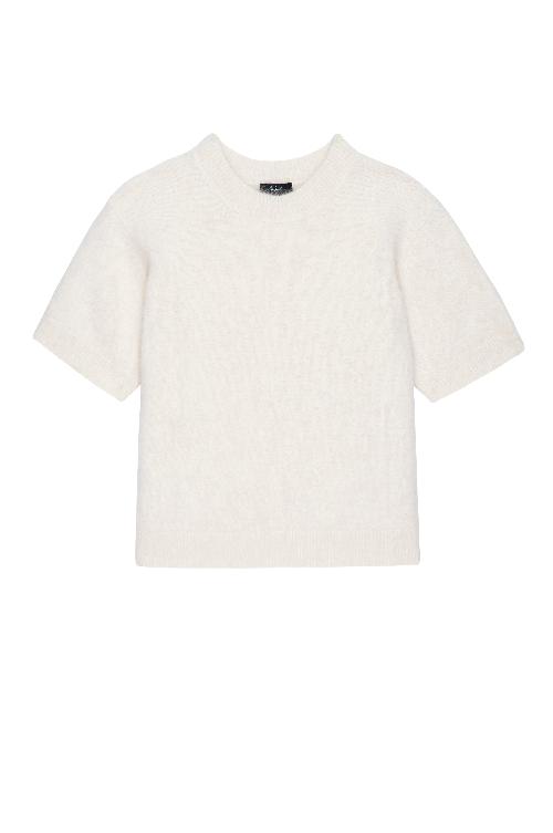 An image of the Rails Briar Sweater in White.