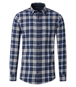 Kent Casual Fit Long Sleeve Check Shirt