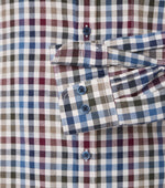 Casual Fit Long Sleeve Check Shirt