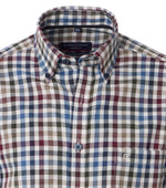 Casual Fit Long Sleeve Check Shirt