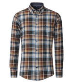 Casual Fit Long Sleeve Check Shirt