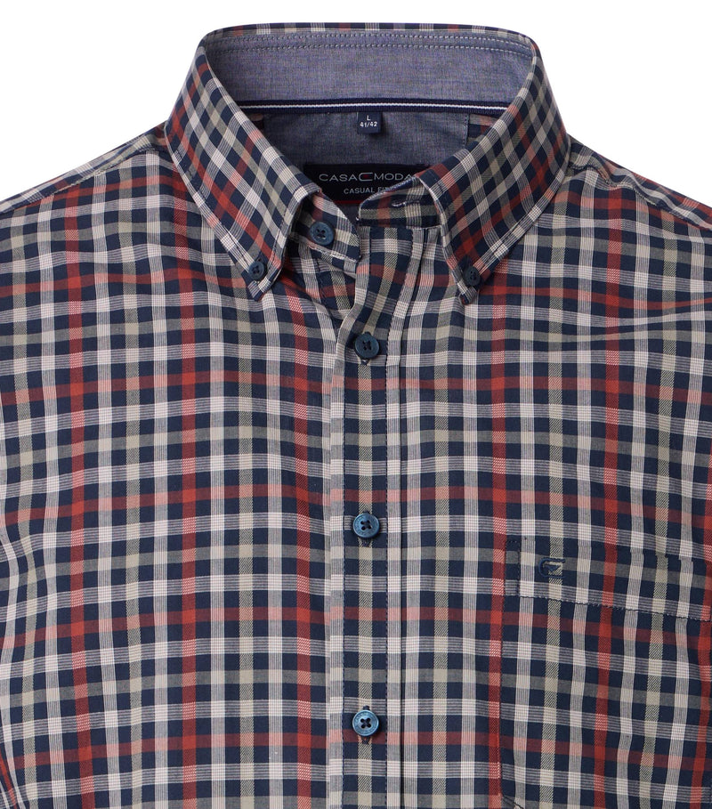 An image of the Casa Moda Casual Fit Long Sleeve Shirt