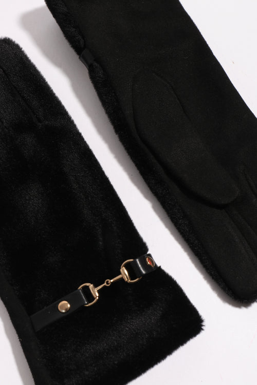 An image of the Pia Rossini Cathy Gloves in Black.