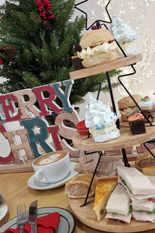 An image of the Brodie Countryfare Christmas Afternoon Tea.