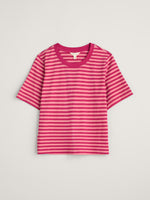 An image of the Seasalt Copseland T-Shirt in Pink.