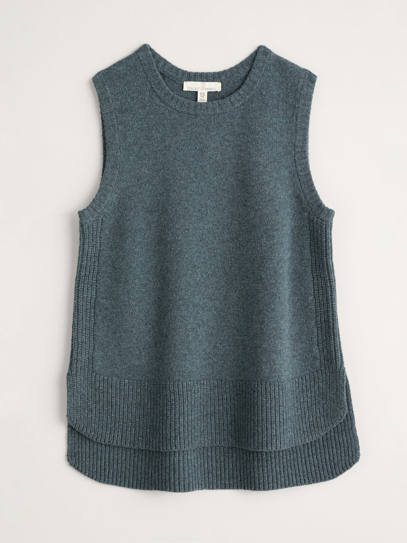 An image of the Seasalt Coupling Vest in Grey.