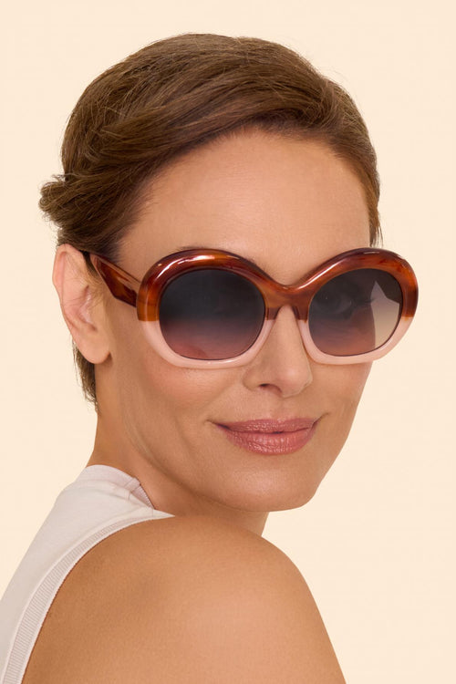 Daria Limited Edition Sunglasses - Mahogany/Petal