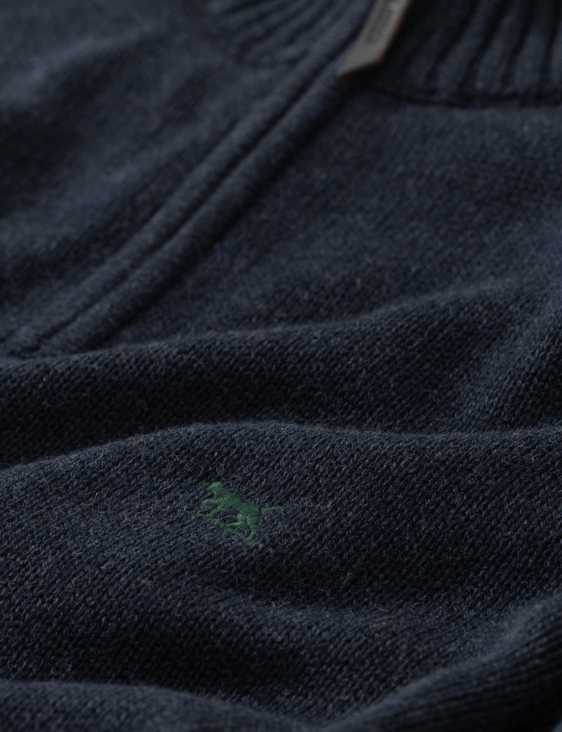 An image of the Rodd & Gunn Merrick Bay Knit in Ink.