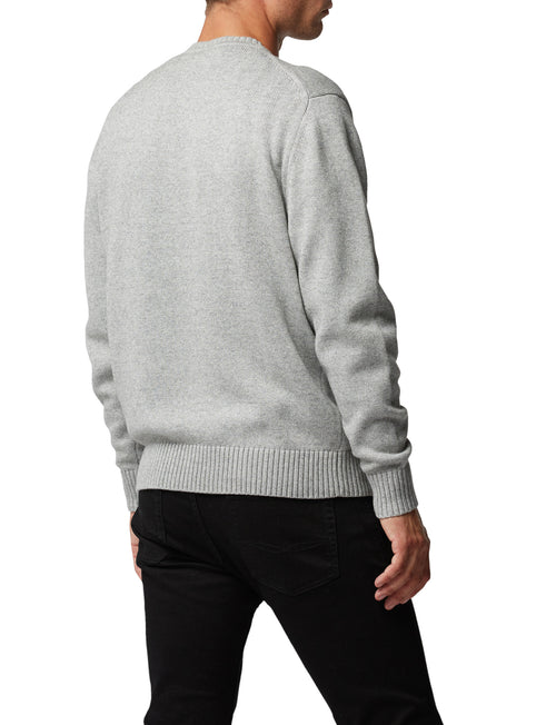 An image of the Rodd & Gunn Gunn Knit in Marble.