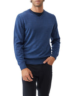 An image of the Rodd & Gunn Phoenix Knit in Lake. 