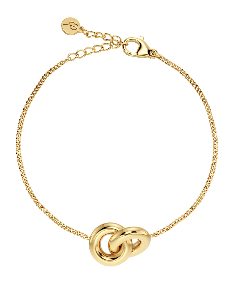 An image of the Edblad Chunky Eternal Bracelet Gold