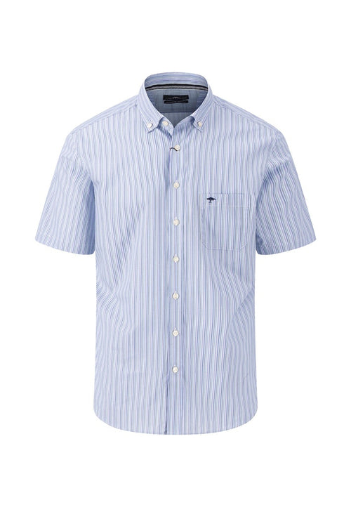 An image of the Fynch-Hatton Cotton Shirt with Half Sleeves