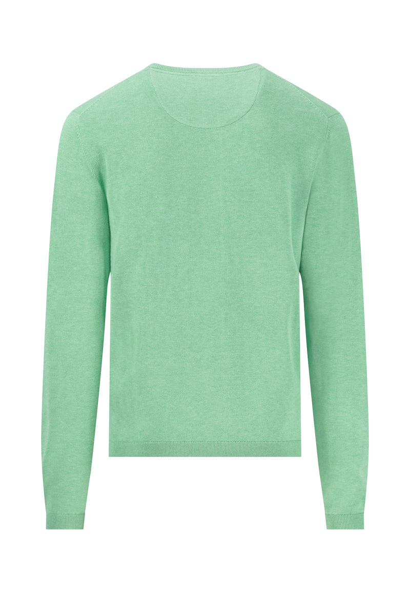 An image of the Fynch-Hatton Knitted Air Cotton Sweater