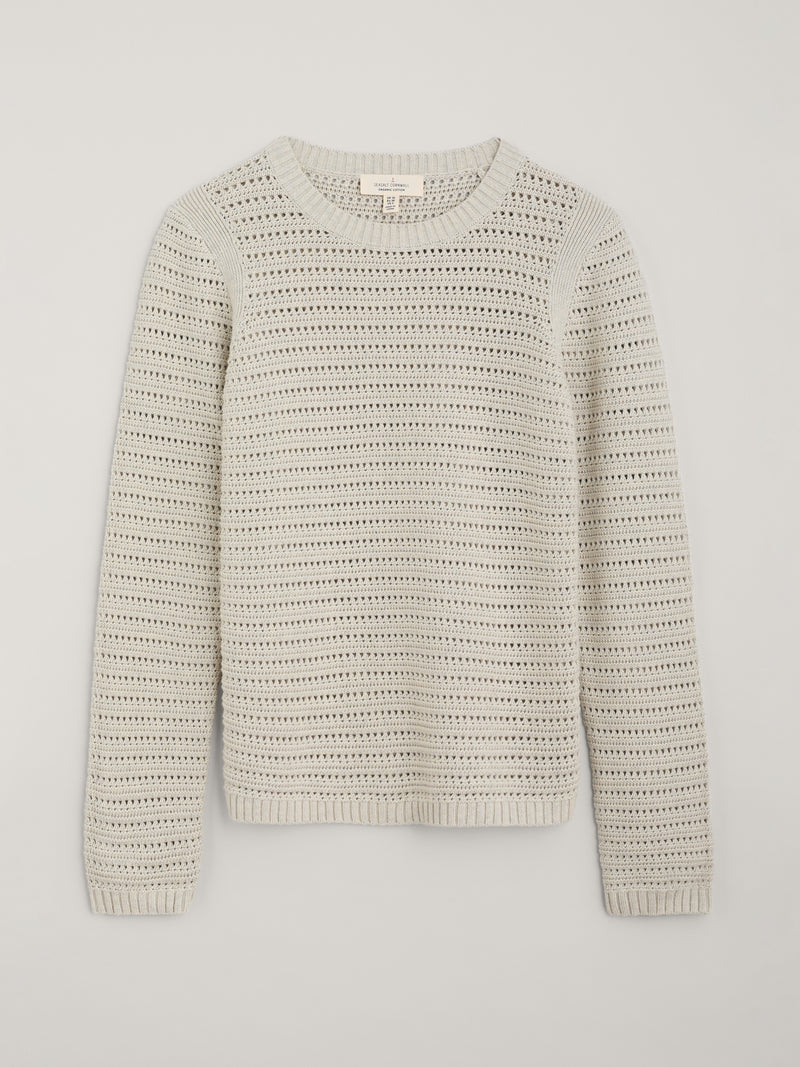 An image of the Seasalt Gull Rock Jumper in Gray.