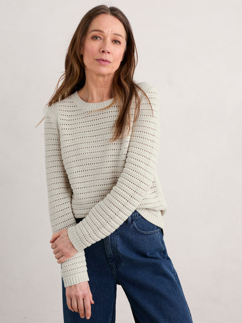 An image of the Seasalt Gull Rock Jumper in Gray.