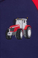 An image of the Lighthouse Jackson Full Zip Sweatshirt in Red Tractor.