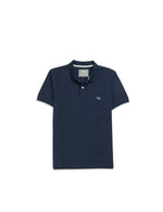 An image of the Rodd & Gunn The Gunn Polo in Eclipse.