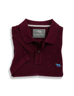 An image of the Rodd & Gunn The Gunn Polo in Garnet.