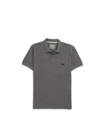 An image of the Rodd & Gunn The Gunn Polo in Tungsten.