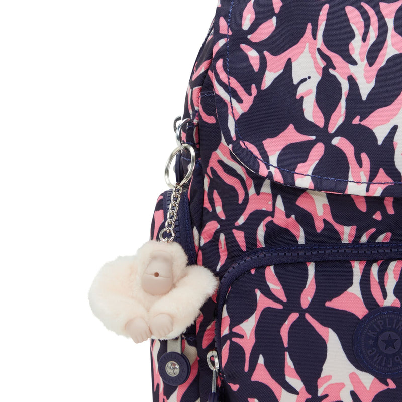 An image of the Kipling City Zip Mini Palm Mood