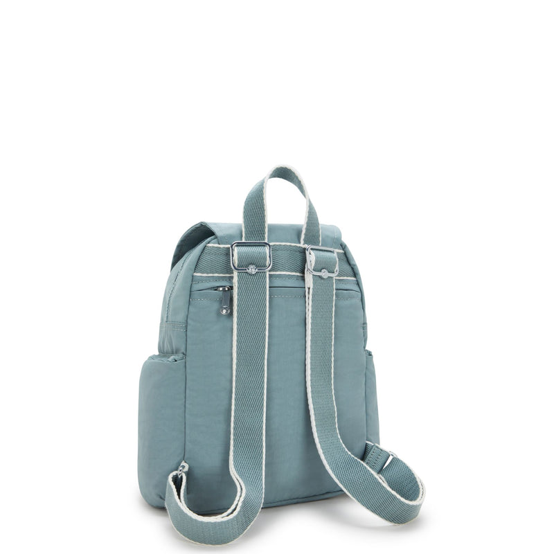 An image of the Kipling City Zip Mini Relaxed Grey