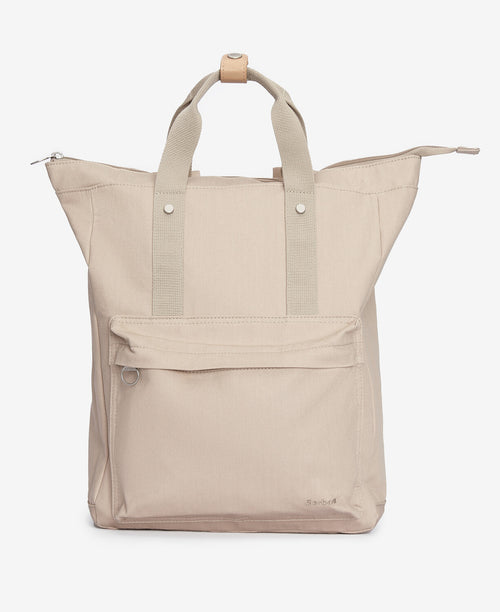 An image of the Barbour Olivia Backpack in Light Sand.