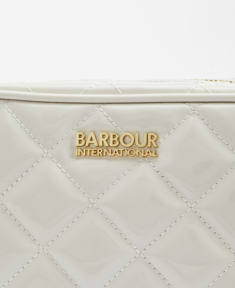 An image of the Barbour International Quilted Sloane Bag