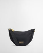 An image of the Barbour International Qualify Sling Bag in Black.