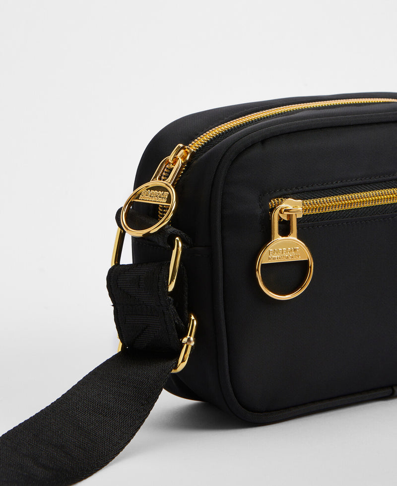 An image of the Barbour International Qualify Micro Crossbody