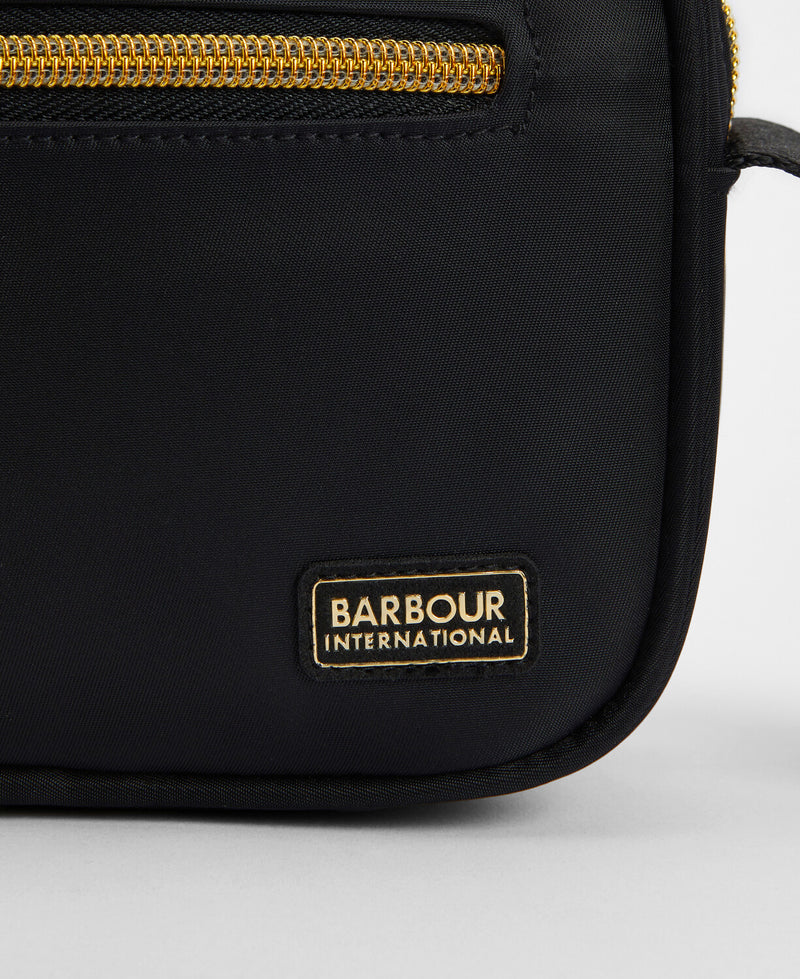 An image of the Barbour International Qualify Micro Crossbody